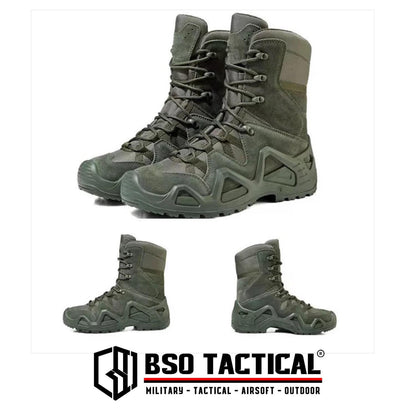 Sepatu LW Model Tactical Outdoor Boots 8 Inch Hiking Shoes