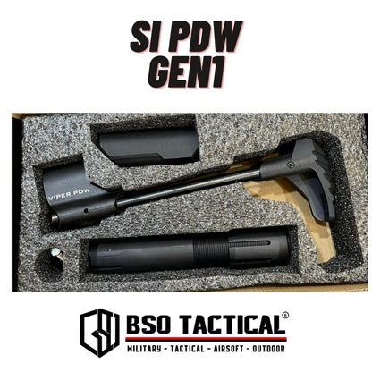 Popor Tactical SI Viper PDW Gen1 Airsoft Buttstock AEG GBBR Marking