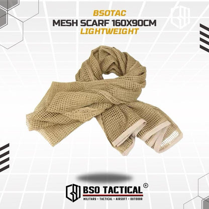 Sorban Jala Sniper Veil Outdoor Tactical Camouflage Mesh Scarf - 160x90 cm