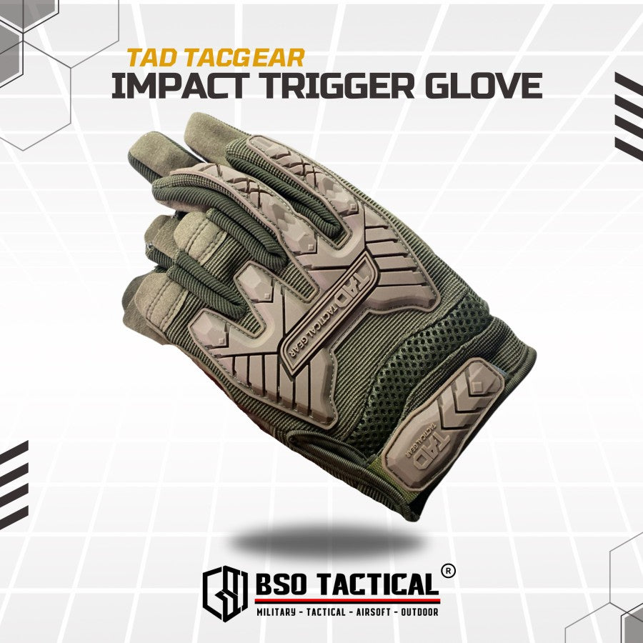 Sarung Tangan Tacgear Impact Outdoor Glove Half Finger Protection