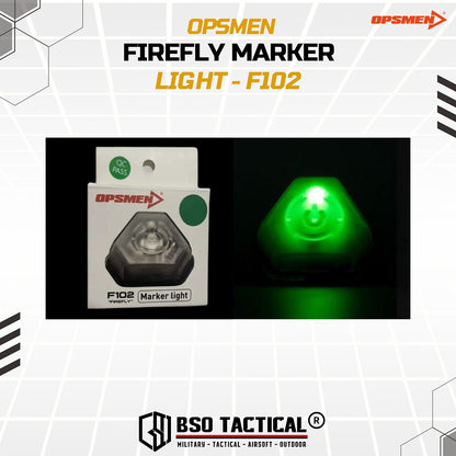 Opsmen Tactical Signal Light F102 Firefly Marker Light Green 90 Hours
