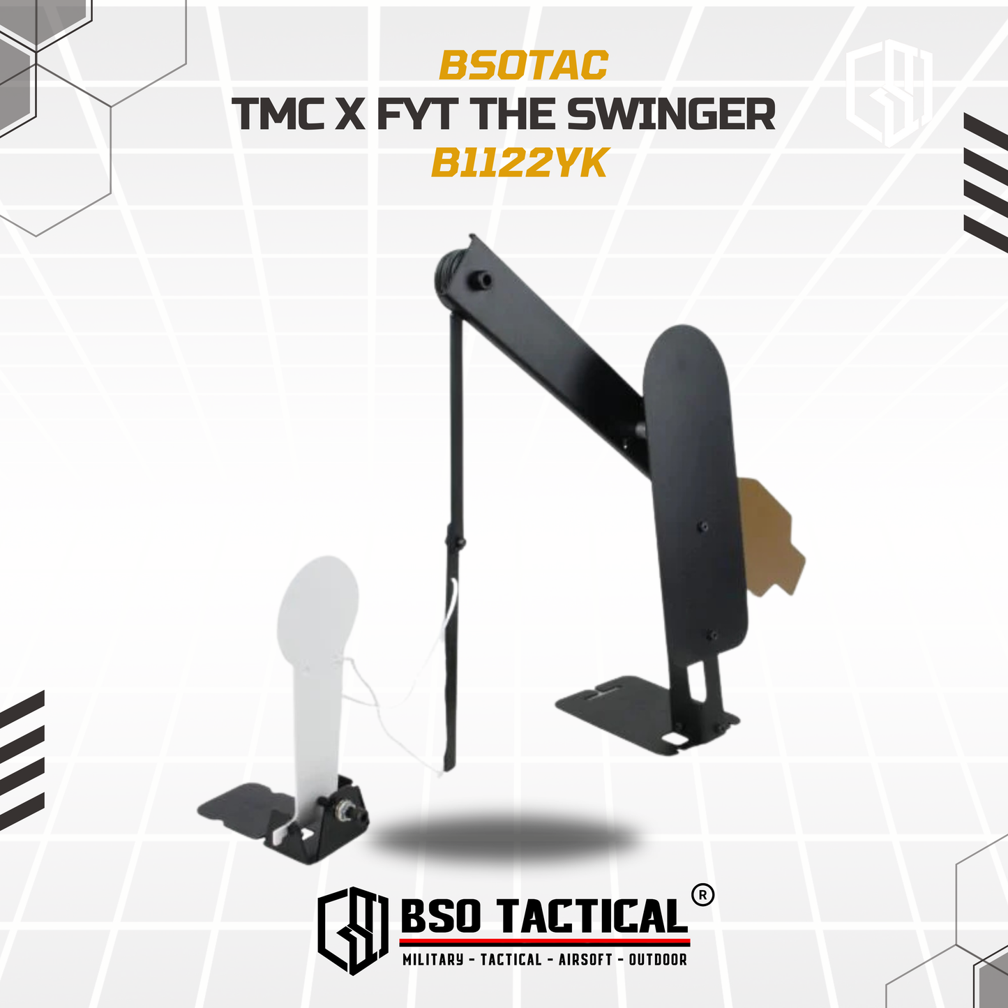 TMC X FYT The Swinger Metal Target Semi Pro IPSC Competition