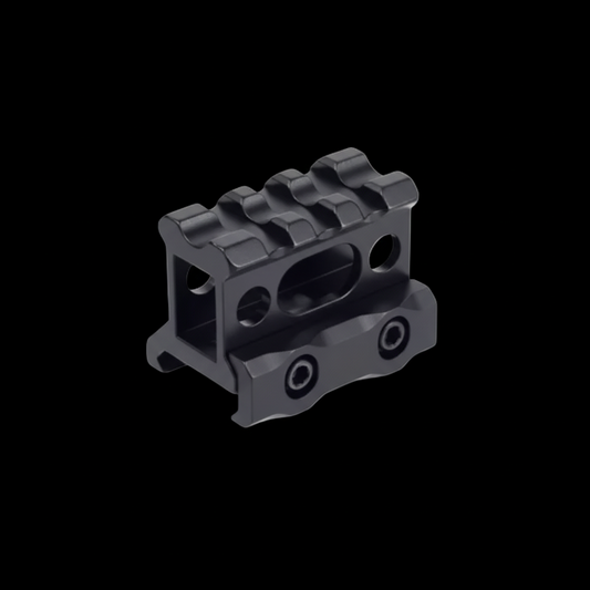 Riser Mount 1” Picatinny Rail 3 Slot Full Metal for Optic Laser Senter Flashlight