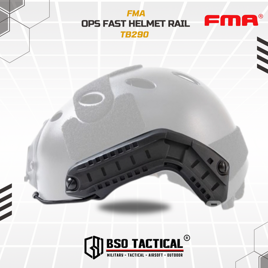 FMA OPS Fast Tactical Rail for Helmet PJ/MH/MICH ACH - TB290