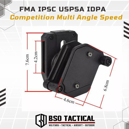 FMA IPSC USPSA IDPA Competition Multi Angle Speed 9mm Mag Pouch
