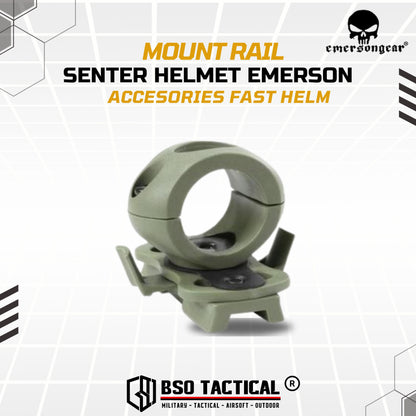 Mounting Senter Mount Rail Flashlight for ARC Rail  Helmet Accesories Fast Helm ABS Outdoor