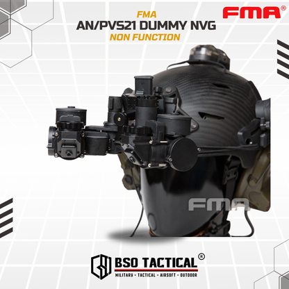 FMA Airsoft Helmet PVS21 NVG Night Vision Goggle DUMMY Model No Function Cosplay Toys - TB1300
