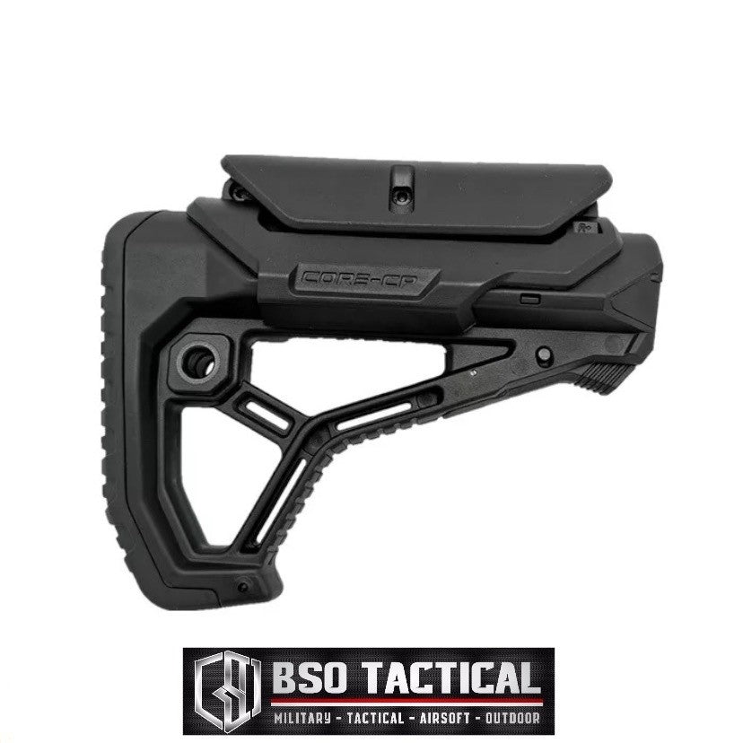 BD Tactical Popor Core CP Style for AEG Polymer Buttstock with Cheek Riser