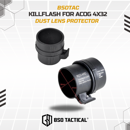 Killflash RCO ARD ACOG 4x32 Lens Scope Protective Mesh Cover Honeycomb
