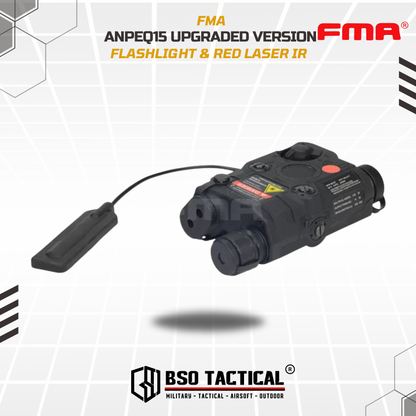 FMA ANPEQ 15 Upgraded Version LED White Light + Red Laser IR