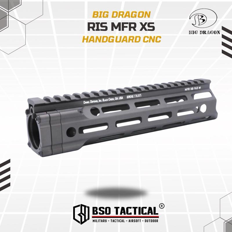 Tactical RIS DD Style MFR XS Handguard MLOK Full CNC Marking AEG GBBR