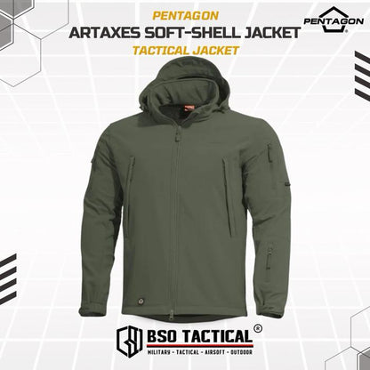 Jaket Tactical Pentagon Artaxes Softshell Outdoor Jacket