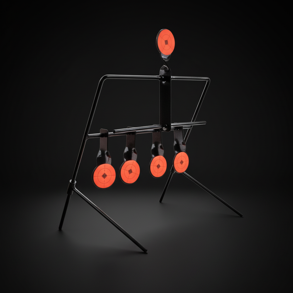 Target Otomatis 5 Rounds Shooting Training IPSC Competition Target
