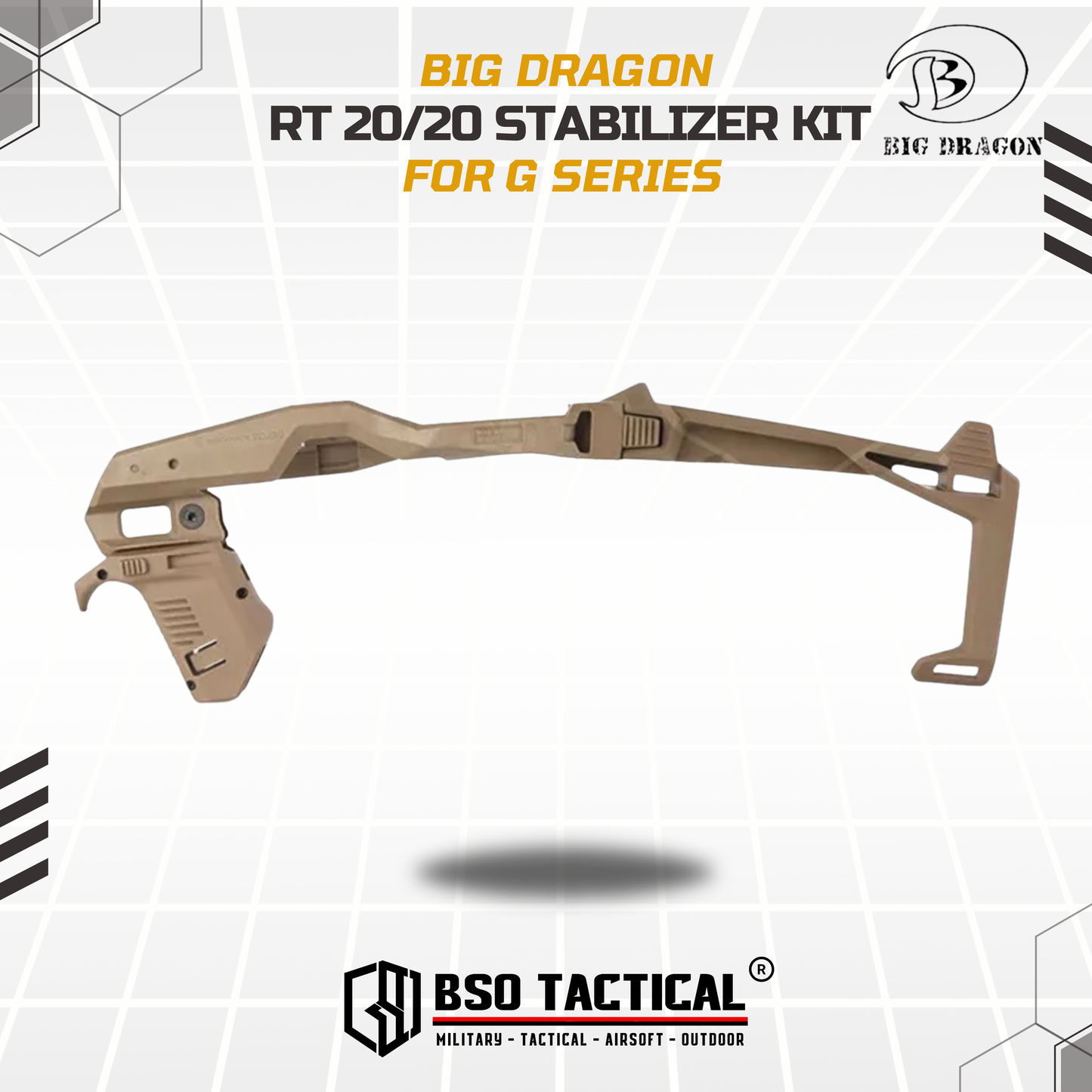 Recover Tactical RT 20/20 Arm Brace Stabilizer Kit G Series