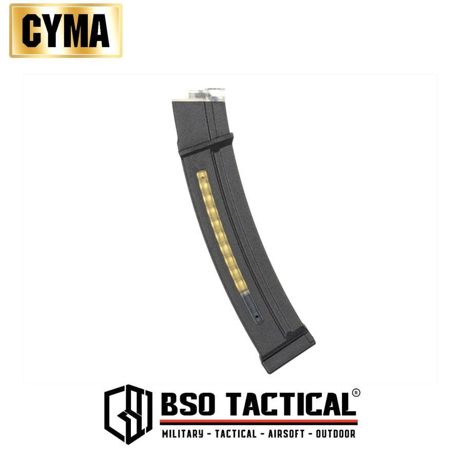 Mag Midcap CYMA MP5 MP5K 130rd AEG Airsoft Mag Polymer