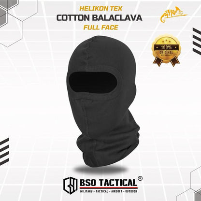 Helikon Tex Cotton Balaclava Outdoor Full Face Masker Wajah Protection - ORIGINAL