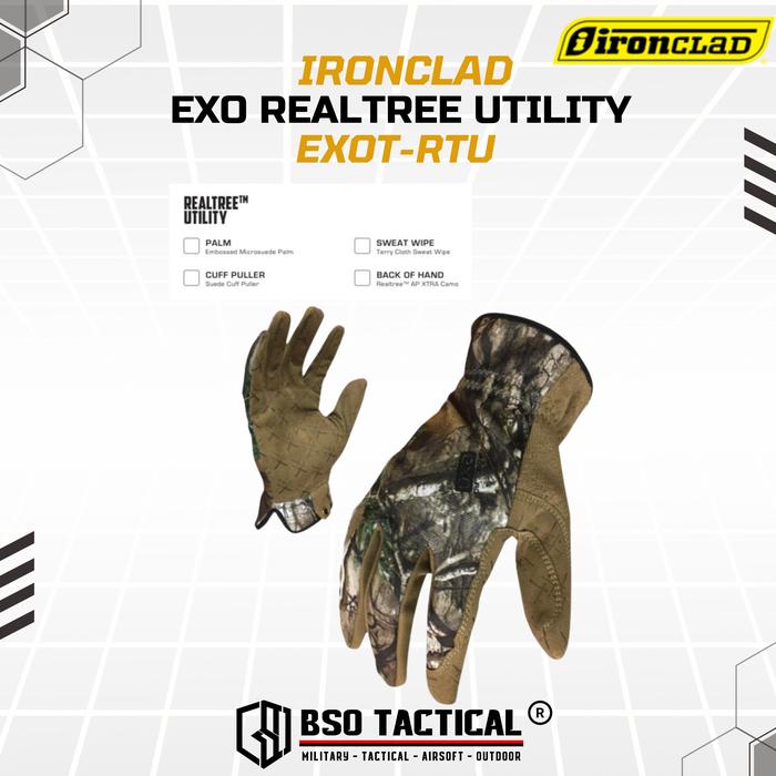 Sarung Tangan Ironclad Glove EXO Realtree Utility Full Finger Outdoor