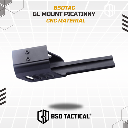 Universal Scope Mount Alumunium Picatinny Rail Base G Series - G17/18/19