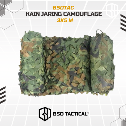 Kain Jaring Camo Net Hidden Car Cover Camo 300x500 cm ( 3x5 m ) Outdoor