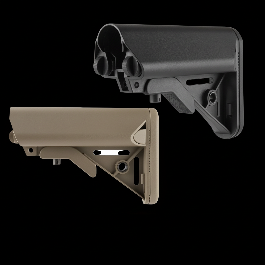 Popor Tactical LMT MK18 MOD Buttstock M4 AR15 Stock Airsoft