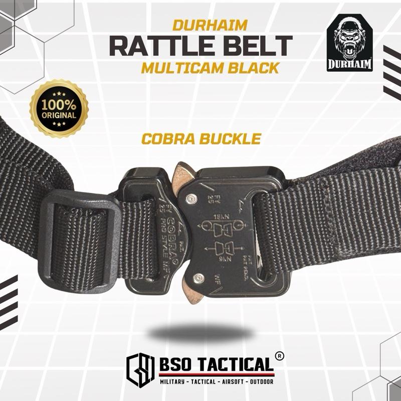 Durhaim Rattle Belt Tactical Inner Outer Belt Multicam Black ORIGINAL