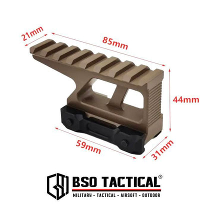 GBRS Lerna Riser Mount Kit Picatinny Rail for Holosight 2.91" CNC