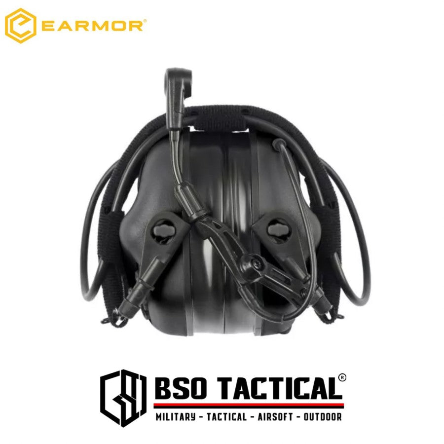 Earmor M32 PLUS Outdoor Headset Hearing Protector 2024 Version Earmuffs Headphone with Microphone Communication