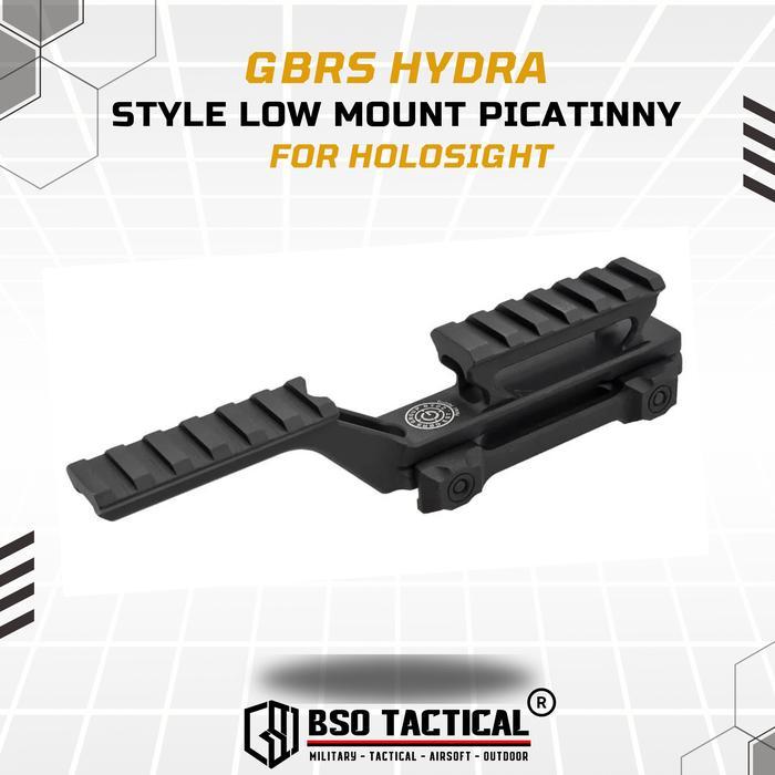 GBRS Hydra Style Low Mount Picatinny for Holosight Anpeq Full Metal