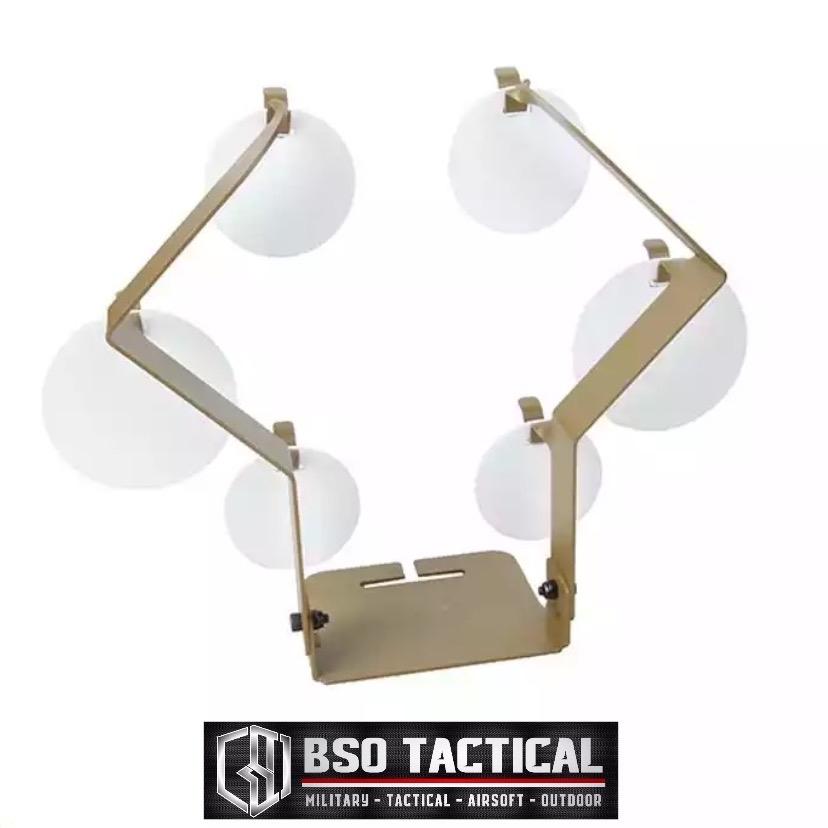 TMC x FYT Tactical Shooting Target Star Plate Hanger AA IPSC Practice