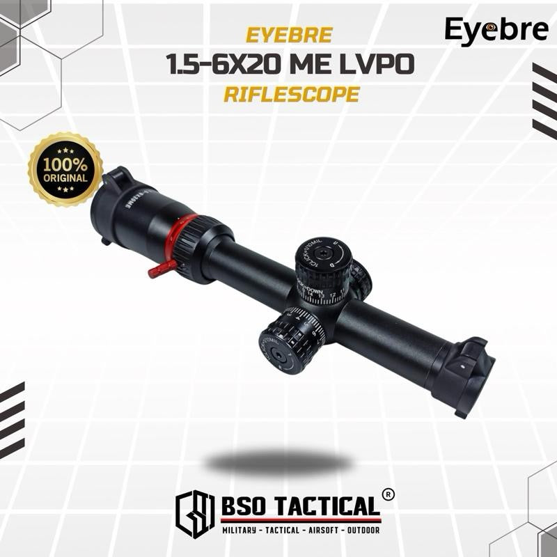 Eyebre Rifle Scope 1.5-6x20mm LPVO Hunting Telescope