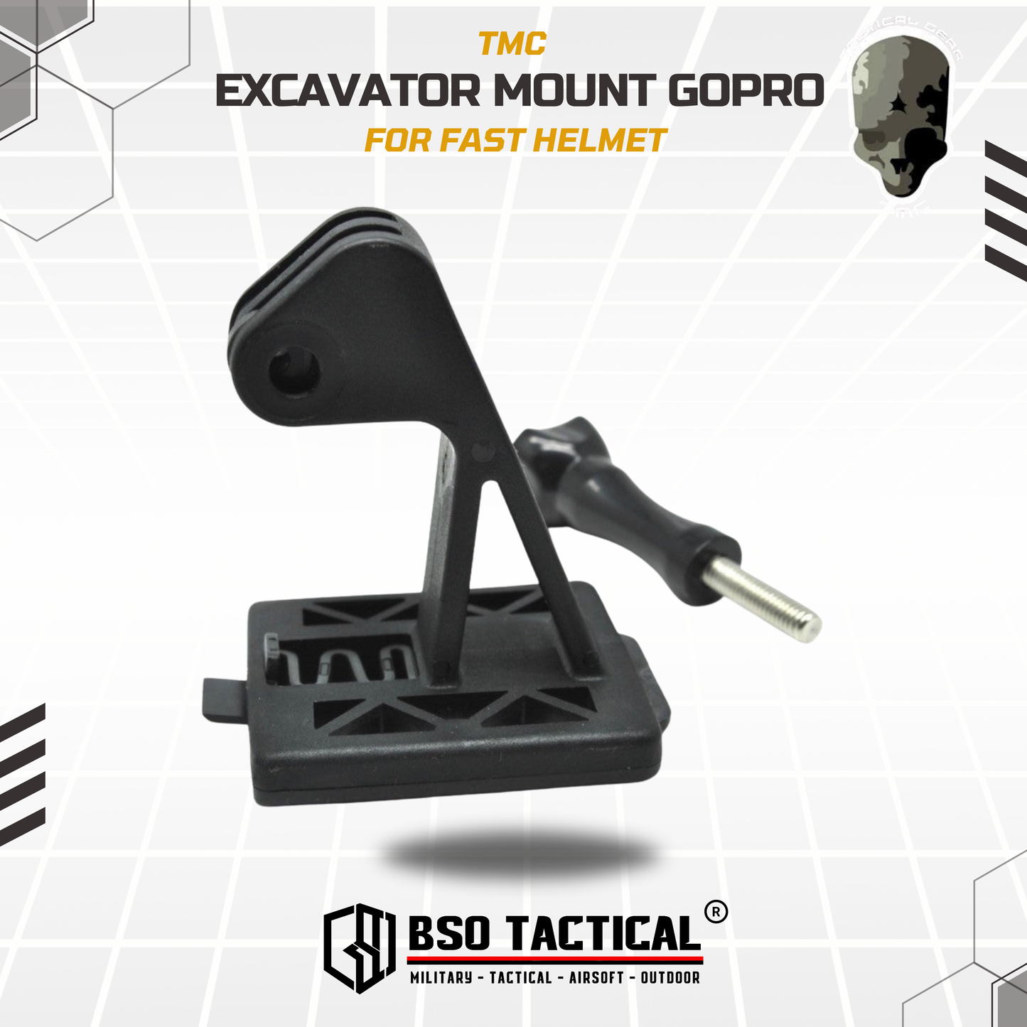 TMC Helmet Excavator ARM Mount for Go Pro Action Camera Mount
