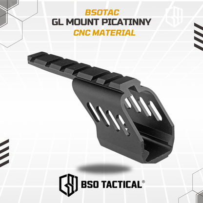 Universal Scope Mount Alumunium Picatinny Rail Base G Series - G17/18/19