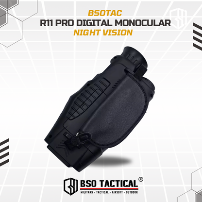 Teropong Malam R11 Digital Monocular 10x Zoom 2.5K HD NV with IR for Outdoor Day Night Camping Hiking Hunting