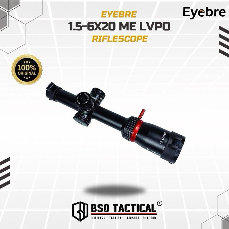 Eyebre Rifle Scope 1.5-6x20mm LPVO Hunting Telescope