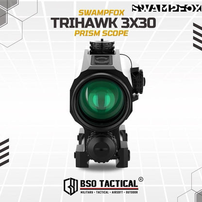 Swampfox TRIHAWK 3x30 Tactical Prism Scope