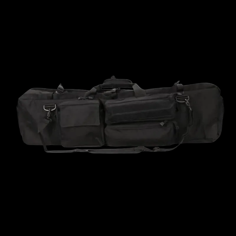 Tas Bag Long Case M249 Dinier 2 Slot Softcase Multifungsi Outdoor Tactical Gunbag dengan 3 Saku dan Tali Genggam Adjustable untuk Aktivitas Outdoor
