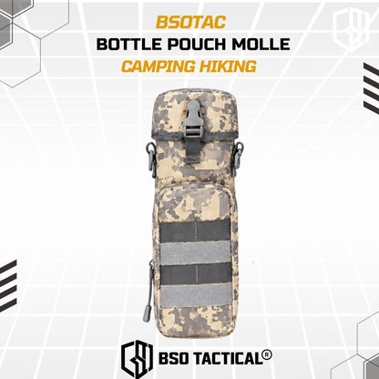 Tas Selempang Outdoor dengan Bottle Pouch Molle for Hiking Camping Outdoor Bag
