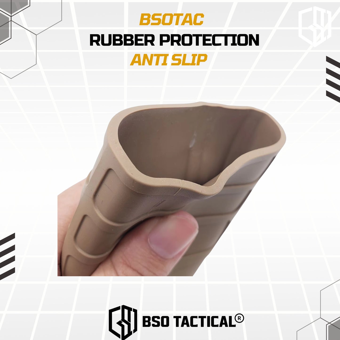 Rubber Magazine PMG Style Anti Slip Cover Mag Protection