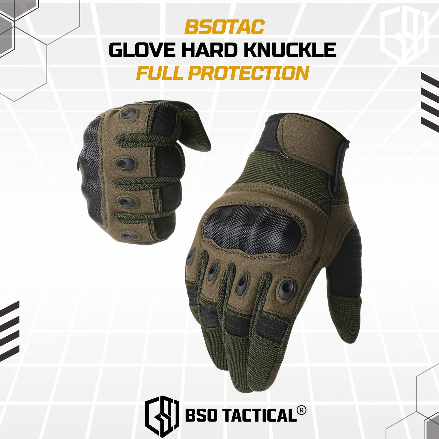 Sarung Tangan Tactical CQB Outdoor Glove Full Finger Hand Protection