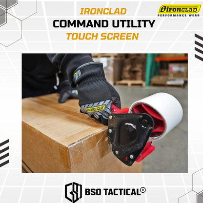Ironclad Utility Touch Command Glove Touch Screen ( IEX MUG & IEX-PUG )