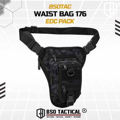 Tas Selempang Pinggang Tactical Waist Bag EDC Pack - TS176