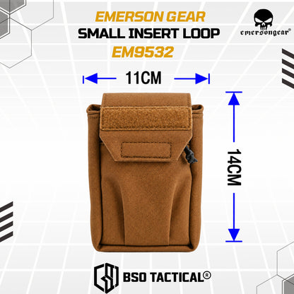 Emerson Gear Small Insert Loop Pouch Tactical Waist Bag Tactical EDC Multifungsi EM9532 - ORIGINAL
