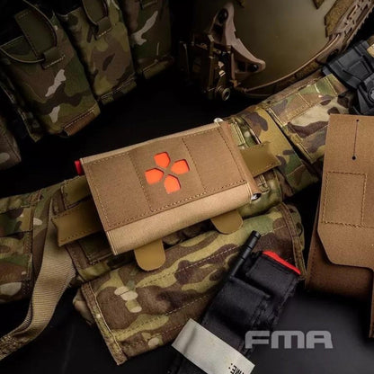 FMA Tactical Medic Micro Trauma Kit Pouch Molle Outdoor Medical Pouch - TB1385