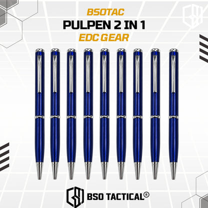 Pulpen Tactical 2 In 1 Pen Hidden Knives EDC Every Day Carry Outdoor Camping