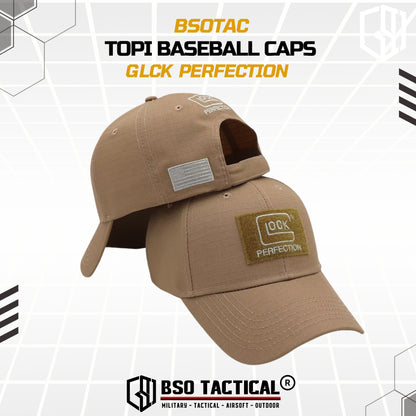 Topi Casual Outdoor GL Perfection Tactical Style With Logo Embroidery Hat Sport