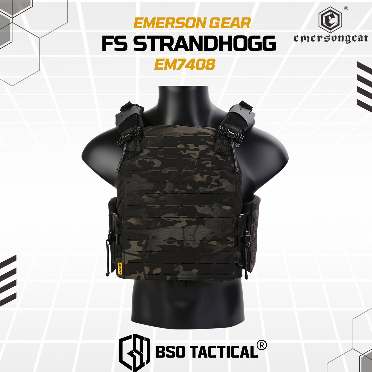 Rompi Tactical Emerson Gear FS Strandhogg First Spear Style Laser Cut ROC EM7408