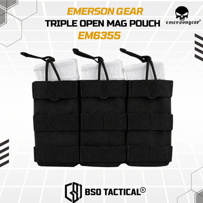 Emerson Gear Pouch Molle Triple Open Mag Pouch 500D Bag