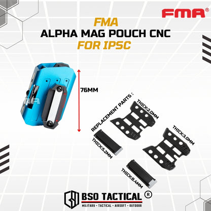 FMA Tactical Alpha Mag Pouch CNC for IPSC Competition Sports