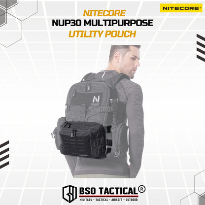 Tas Selempang Nitecore NUP30 Multipurpose Utility Pouch Bag EDC