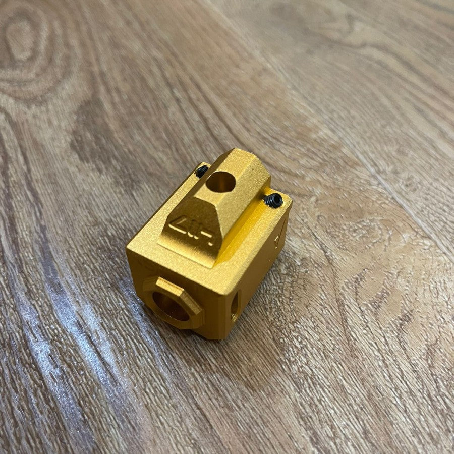 Compensator GL 14mm CCW Agency Arms 417 for GBB Airsoft CNC Alumunium